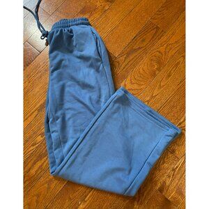 Shein Country Blue Stretch Bootcut Lounge Sweatpants Women's Size Petite XS NWOT